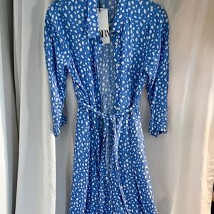 Brand new Zara shirt dress